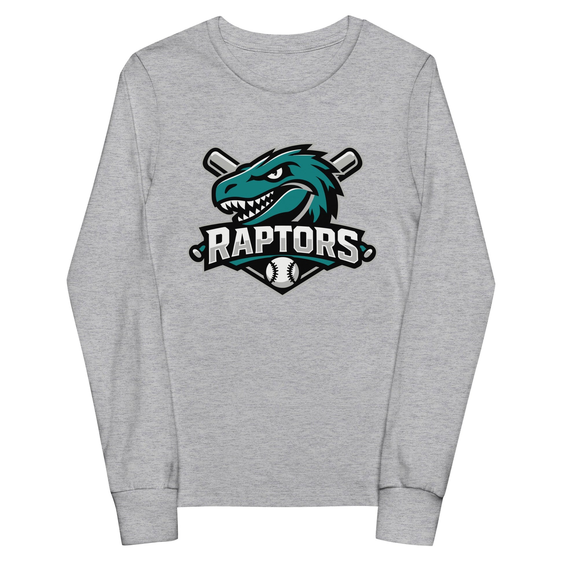 Performance | Youth Long Sleeve T-Shirt | Raptors | Patch Logo