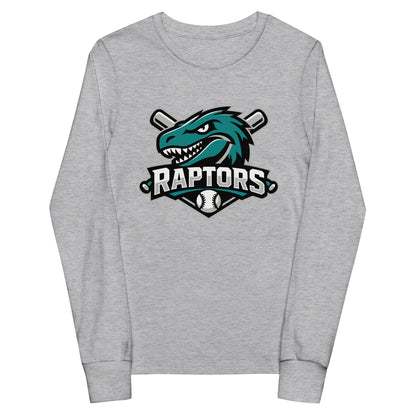 Performance | Youth Long Sleeve T-Shirt | Raptors | Patch Logo