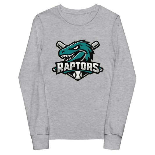 Performance | Youth Long Sleeve T-Shirt | Raptors | Patch Logo