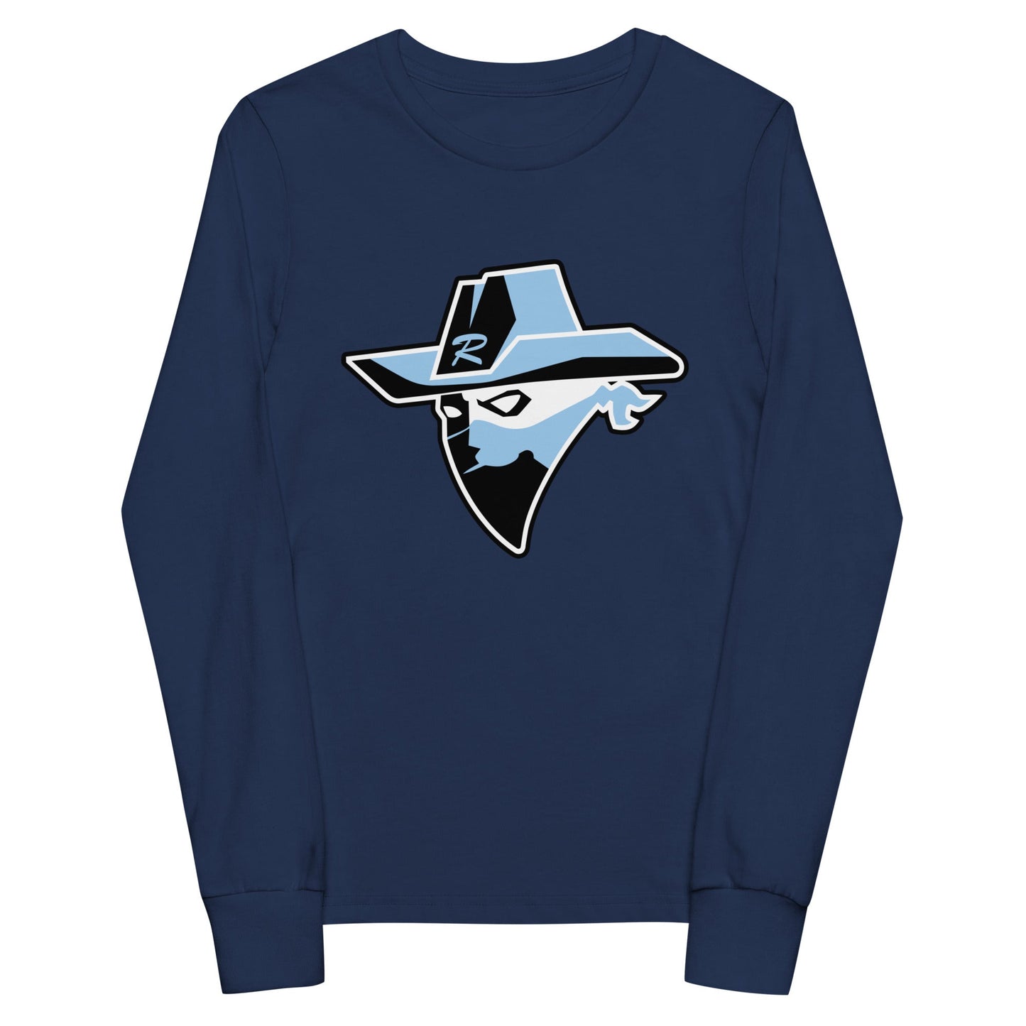Performance | Youth Long Sleeve T-Shirt | Rebels baseball club | Emblem Logo