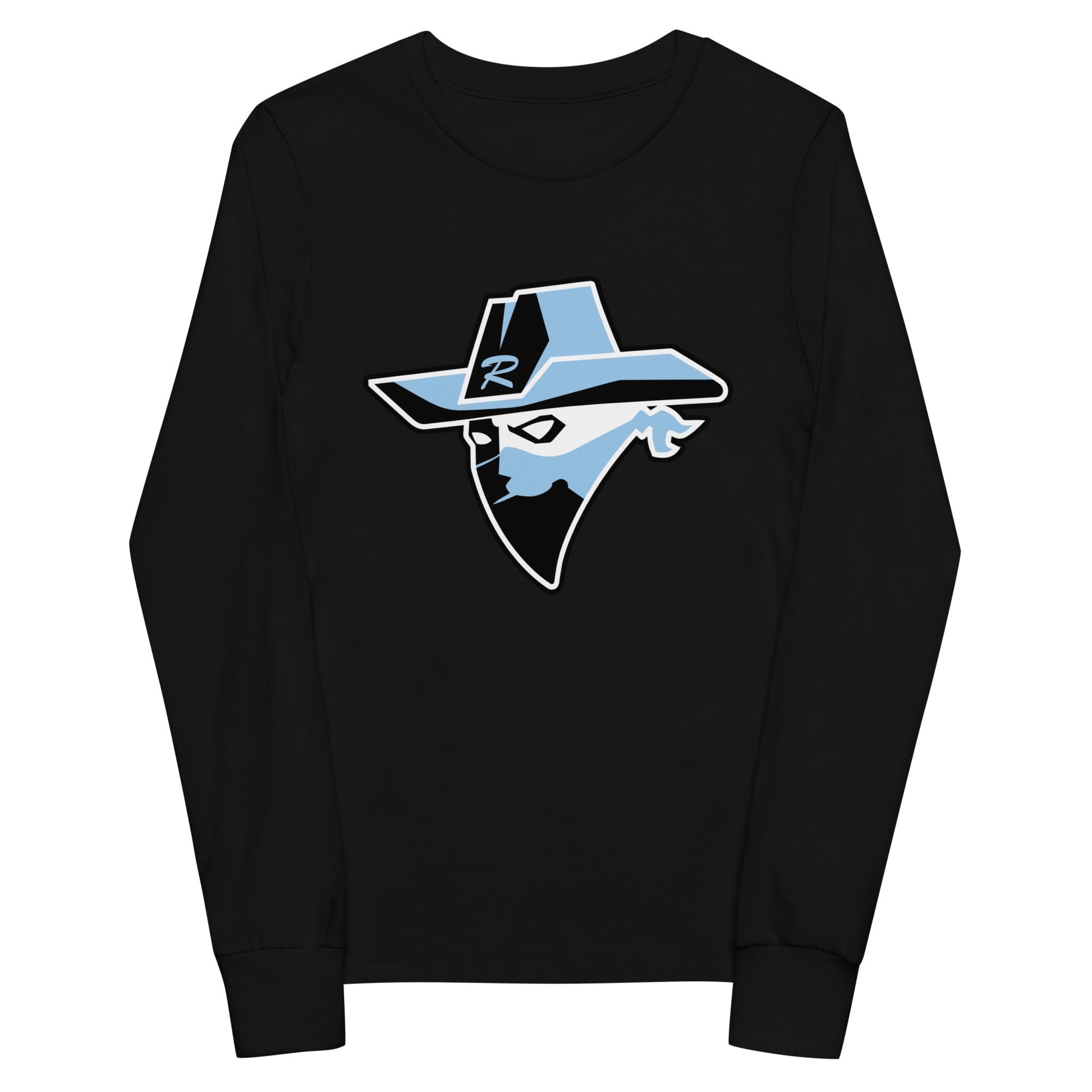 Performance | Youth Long Sleeve T-Shirt | Rebels baseball club | Emblem Logo
