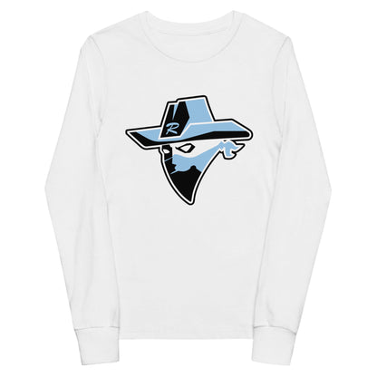 Performance | Youth Long Sleeve T-Shirt | Rebels baseball club | Emblem Logo