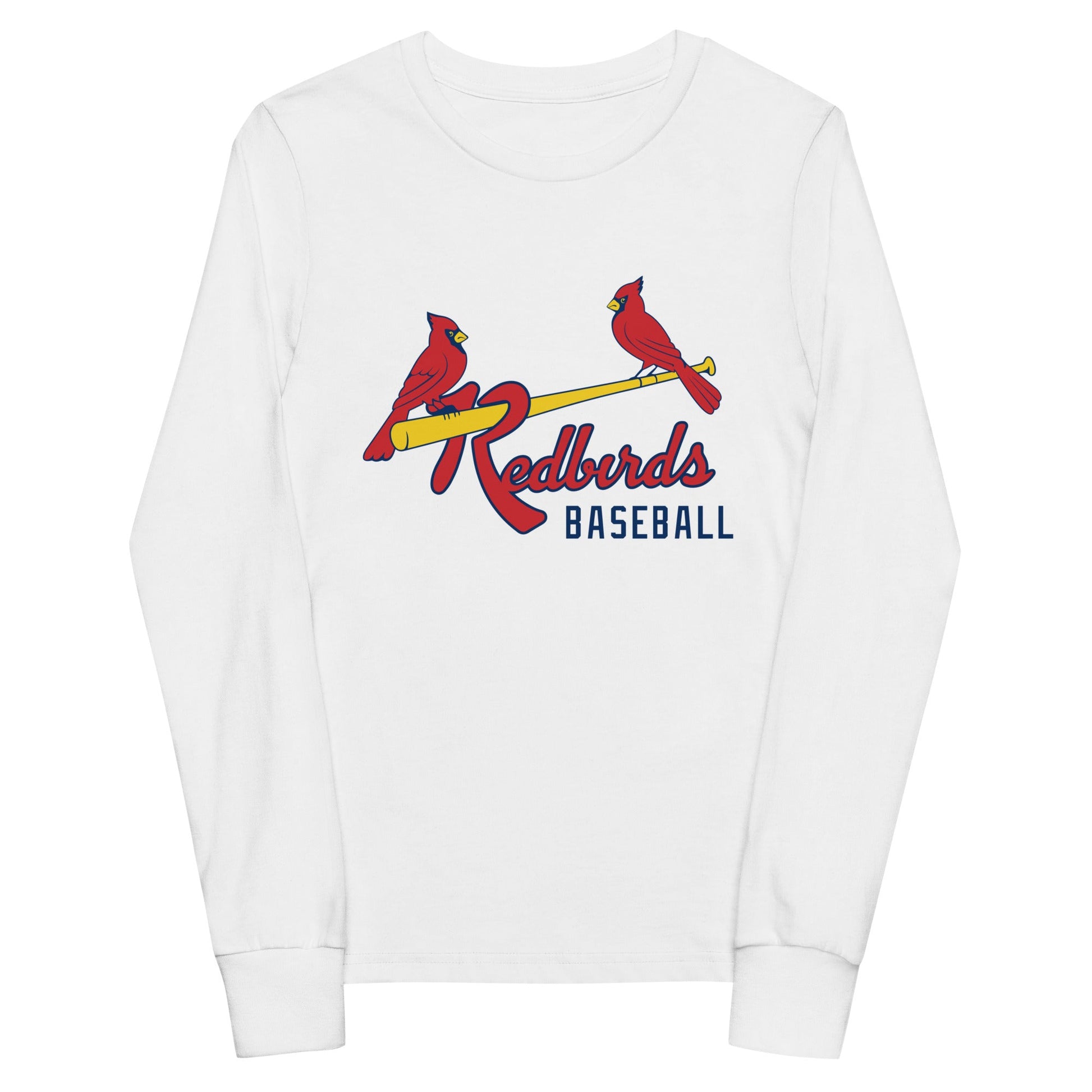 Performance | Youth Long Sleeve T-Shirt | Redbirds | Redbirds Logo