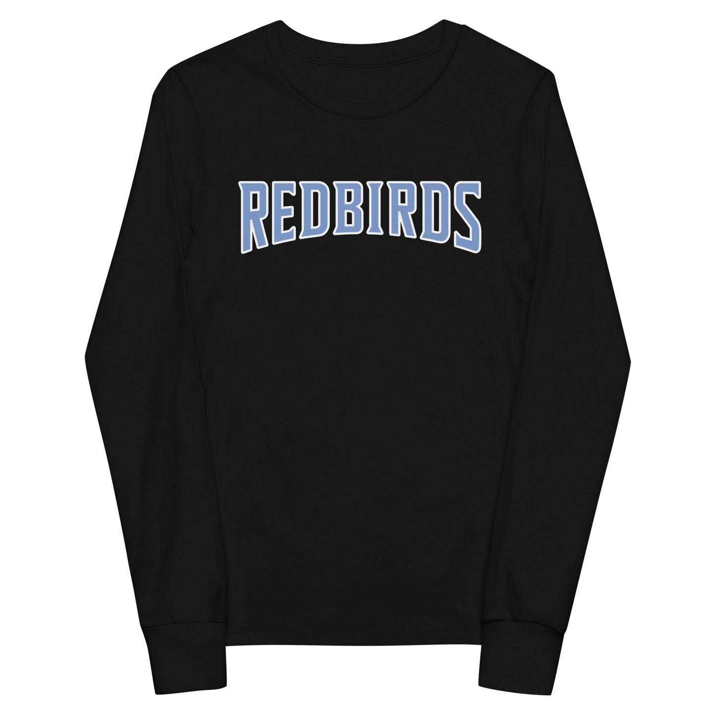 Performance | Youth Long Sleeve T-Shirt | Redbirds | Script Logo
