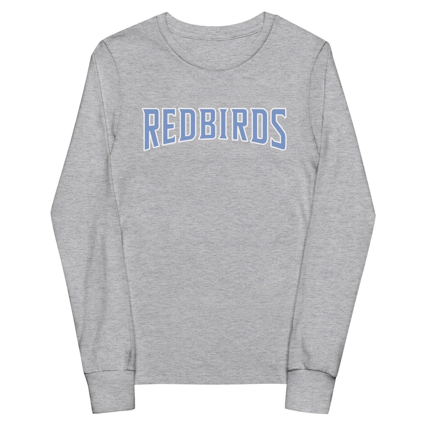 Performance | Youth Long Sleeve T-Shirt | Redbirds | Script Logo