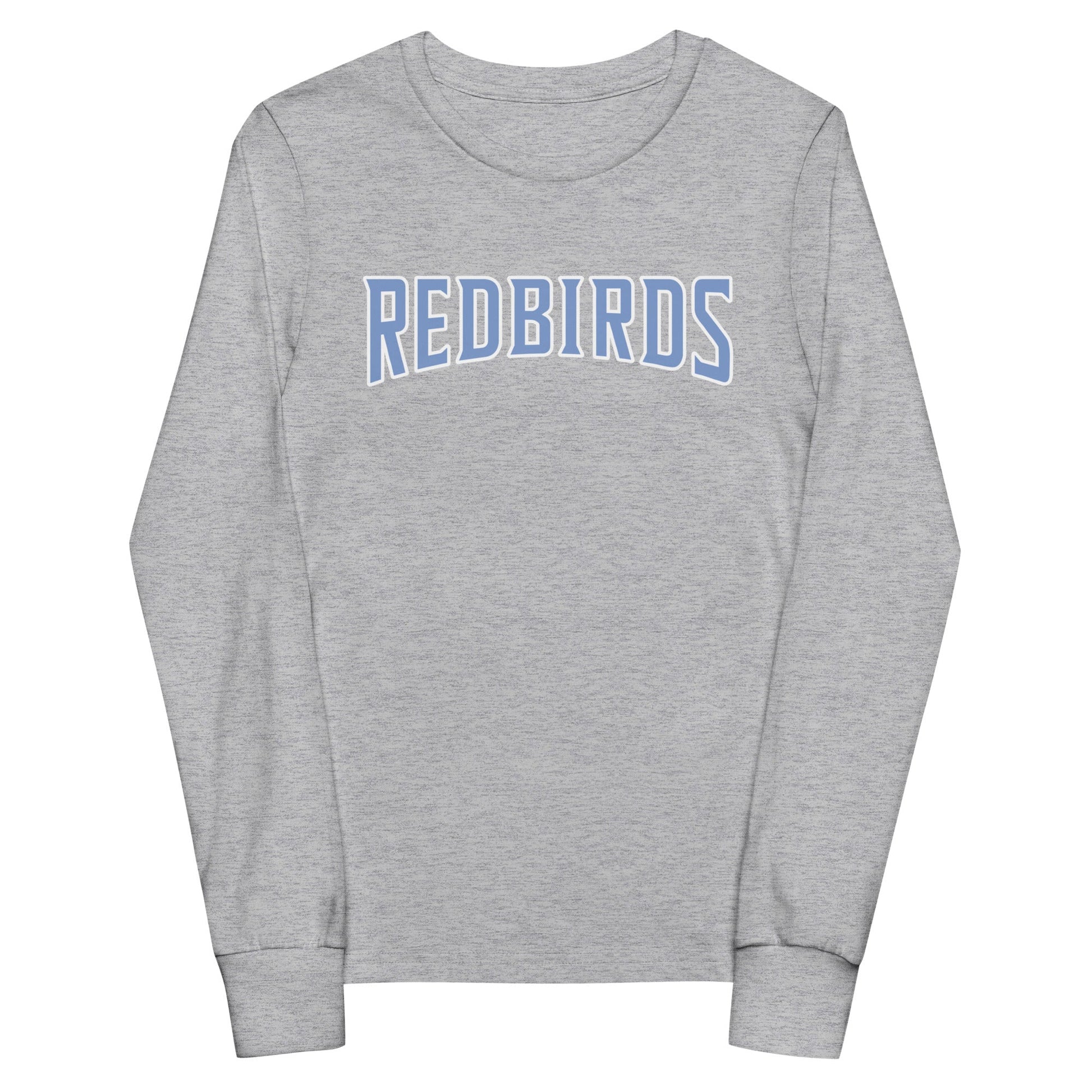 Performance | Youth Long Sleeve T-Shirt | Redbirds | Script Logo
