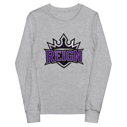 Performance | Youth Long Sleeve T-Shirt | REIGN 10U Softball | Emblem Logo