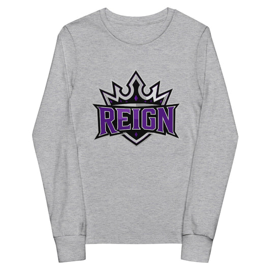 Performance | Youth Long Sleeve T-Shirt | REIGN 10U Softball | Emblem Logo