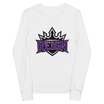 Performance | Youth Long Sleeve T-Shirt | REIGN 10U Softball | Emblem Logo