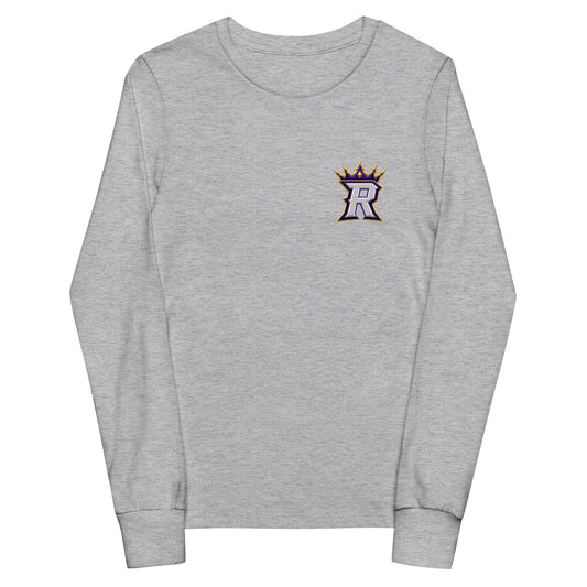 Performance | Youth Long Sleeve T-Shirt | REIGN 10U Softball | Royale Crest Logo