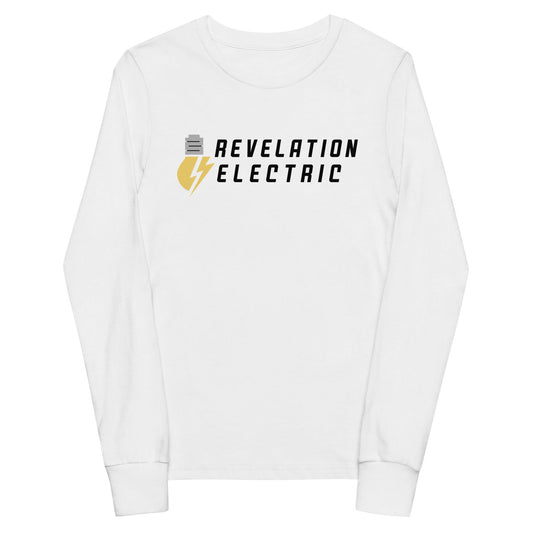 Performance | Youth Long Sleeve T-Shirt | Revelation Electric | Logo