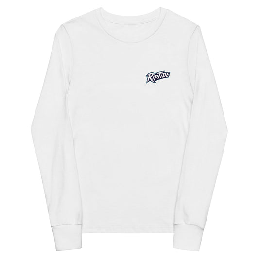 Performance | Youth Long Sleeve T-Shirt | RipTide Softball | Modern Script Logo
