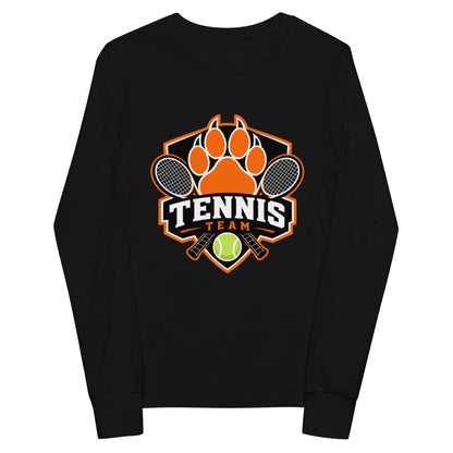 Performance | Youth Long Sleeve T-Shirt | Rock Springs High School Tennis | Crest Logo