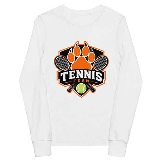 Performance | Youth Long Sleeve T-Shirt | Rock Springs High School Tennis | Crest Logo