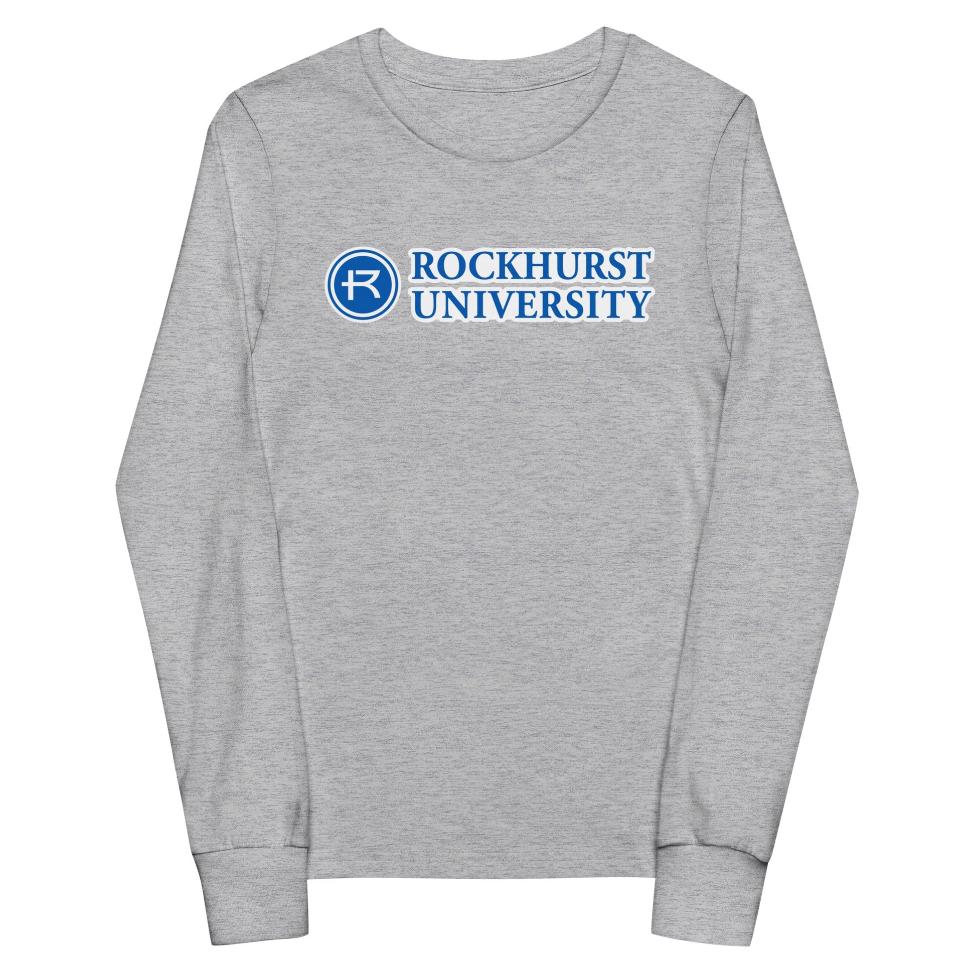 Performance | Youth Long Sleeve T-Shirt | Rockhurst University - Doctor of Physical Therapy School | Vanguard Institute Logo