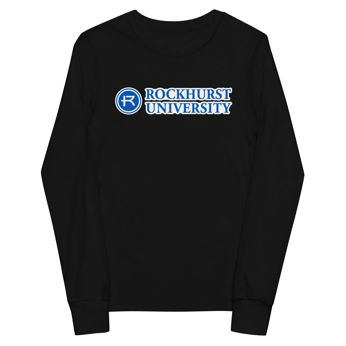Performance | Youth Long Sleeve T-Shirt | Rockhurst University - Doctor of Physical Therapy School | Vanguard Institute Logo
