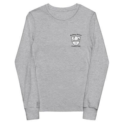 Performance | Youth Long Sleeve T-Shirt | Rodney Street CC Tennis | Alt Crest Logo
