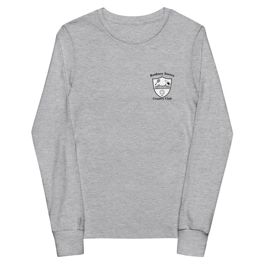 Performance | Youth Long Sleeve T-Shirt | Rodney Street CC Tennis | Alt Crest Logo
