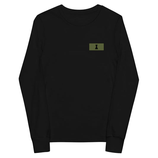 Performance | Youth Long Sleeve T-Shirt | Rook Defense Solutions | Vanguard Logo