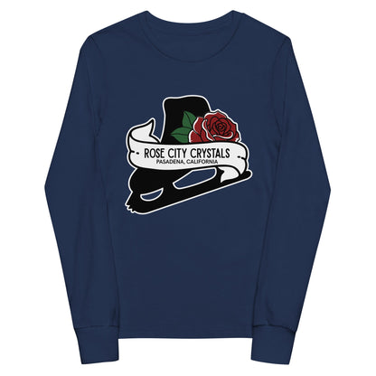 Performance | Youth Long Sleeve T-Shirt | Rose City Crystals