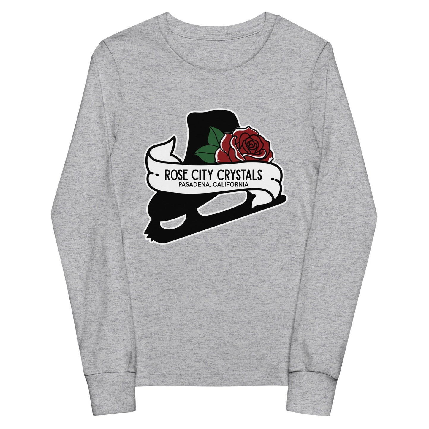 Performance | Youth Long Sleeve T-Shirt | Rose City Crystals
