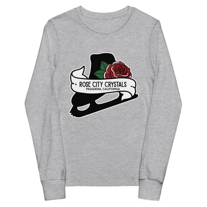 Performance | Youth Long Sleeve T-Shirt | Rose City Crystals