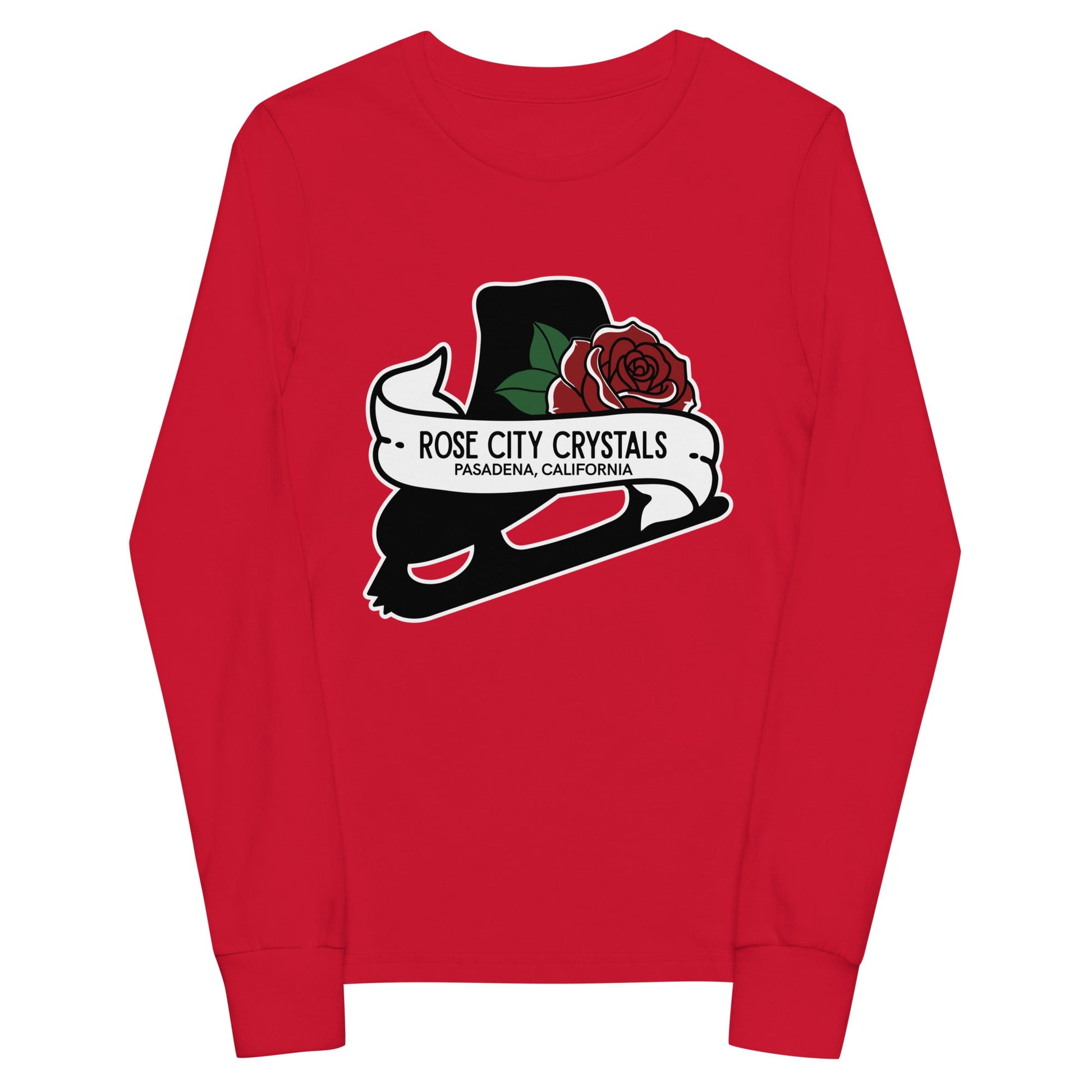 Performance | Youth Long Sleeve T-Shirt | Rose City Crystals