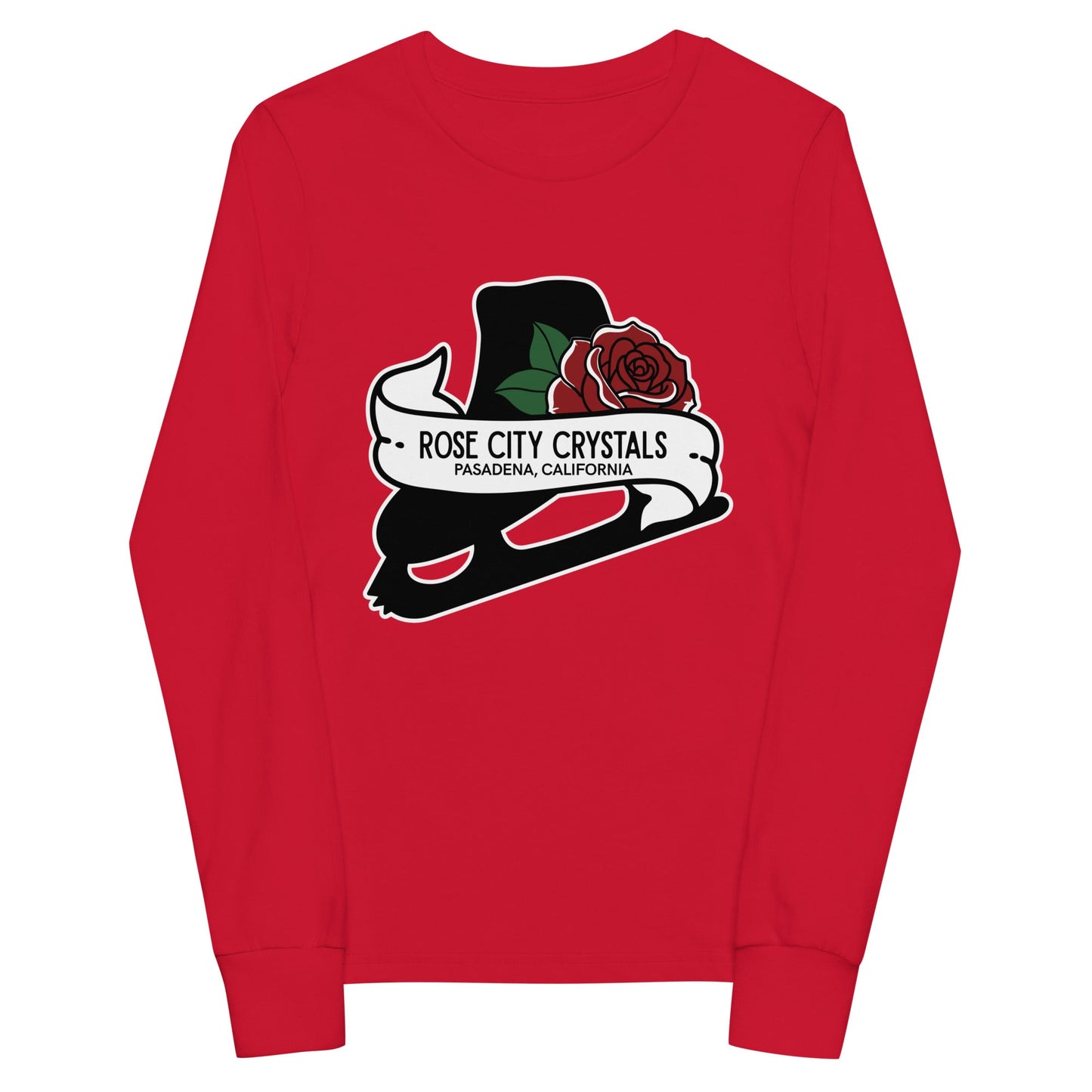 Performance | Youth Long Sleeve T-Shirt | Rose City Crystals