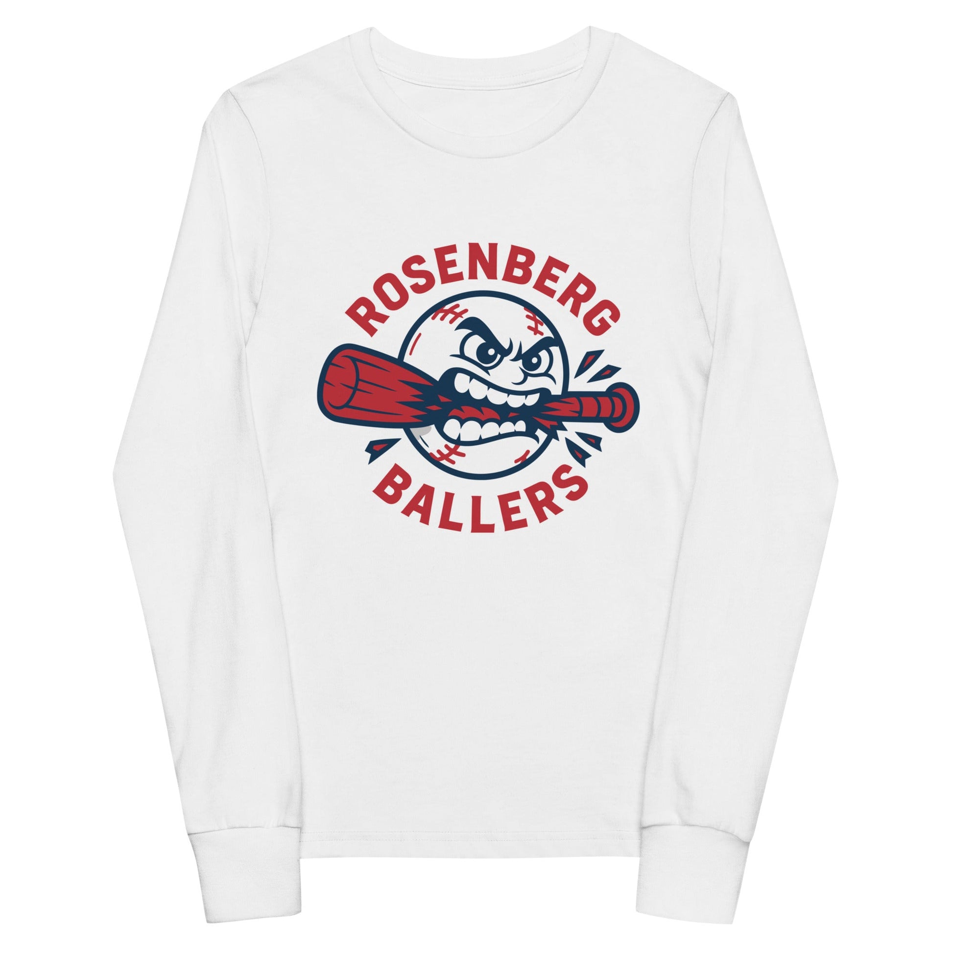 Performance | Youth Long Sleeve T-Shirt | Rosenberg Ballers | Vanguard Logo
