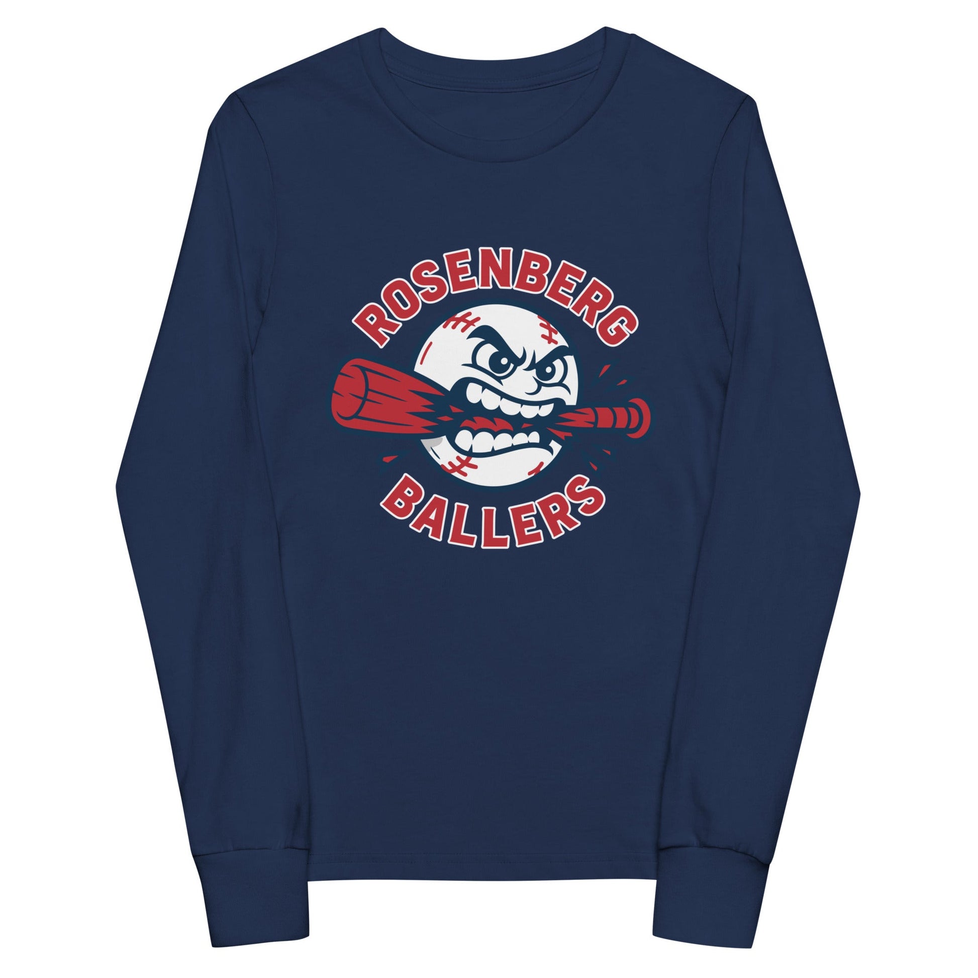 Performance | Youth Long Sleeve T-Shirt | Rosenberg Ballers | Vanguard Logo