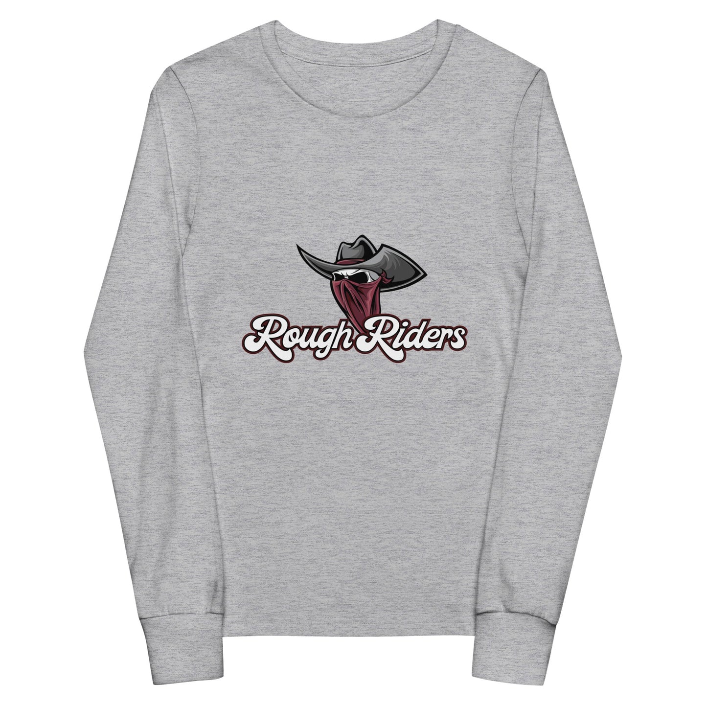 Performance | Youth Long Sleeve T-Shirt | Rough Riders | Masked Man Logo
