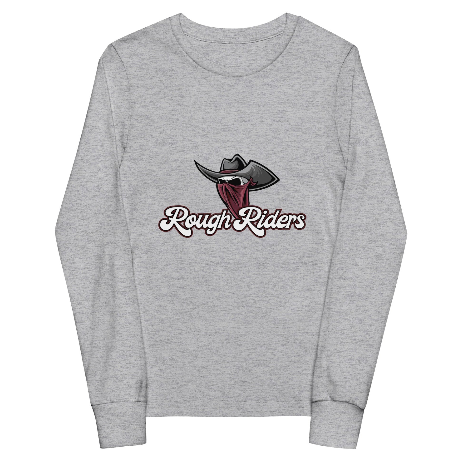 Performance | Youth Long Sleeve T-Shirt | Rough Riders | Masked Man Logo