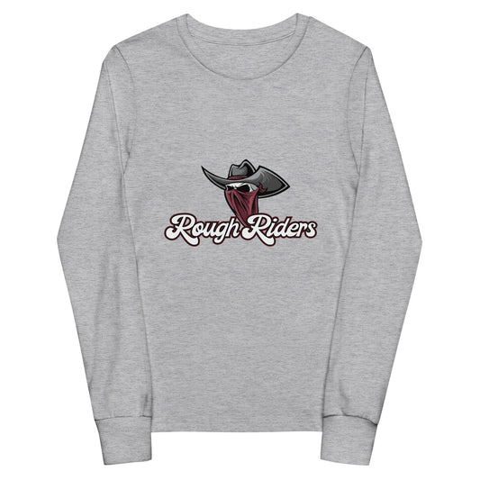 Performance | Youth Long Sleeve T-Shirt | Rough Riders | Masked Man Logo