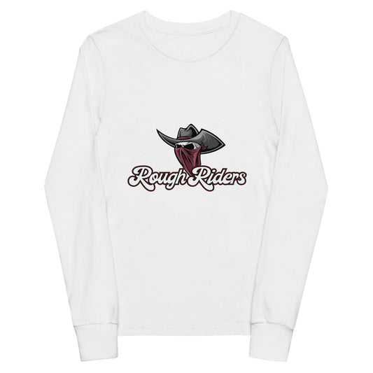 Performance | Youth Long Sleeve T-Shirt | Rough Riders | Masked Man Logo