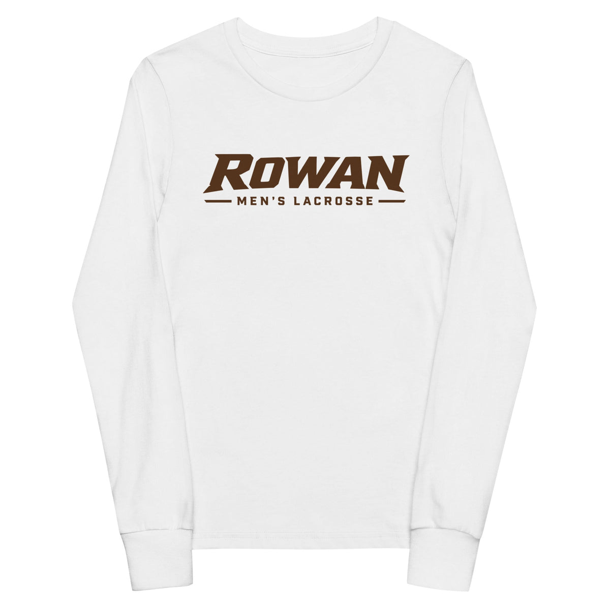 Performance | Youth Long Sleeve T-Shirt | Rowan Men’s Lacrosse | Modern Script Logo