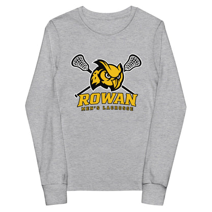 Performance | Youth Long Sleeve T-Shirt | Rowan Men’s Lacrosse | Vanguard Logo