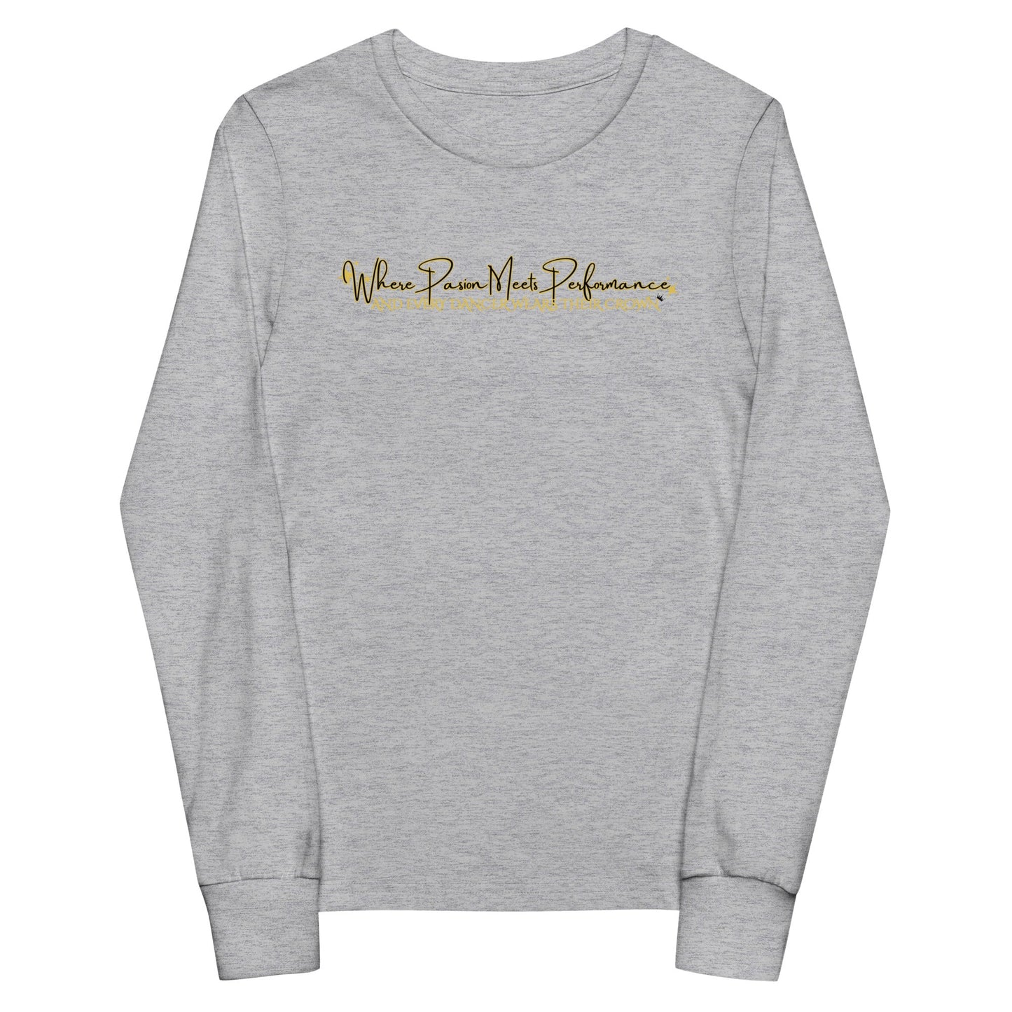 Performance | Youth Long Sleeve T-Shirt | Royal Dance Palace | Alt Logo