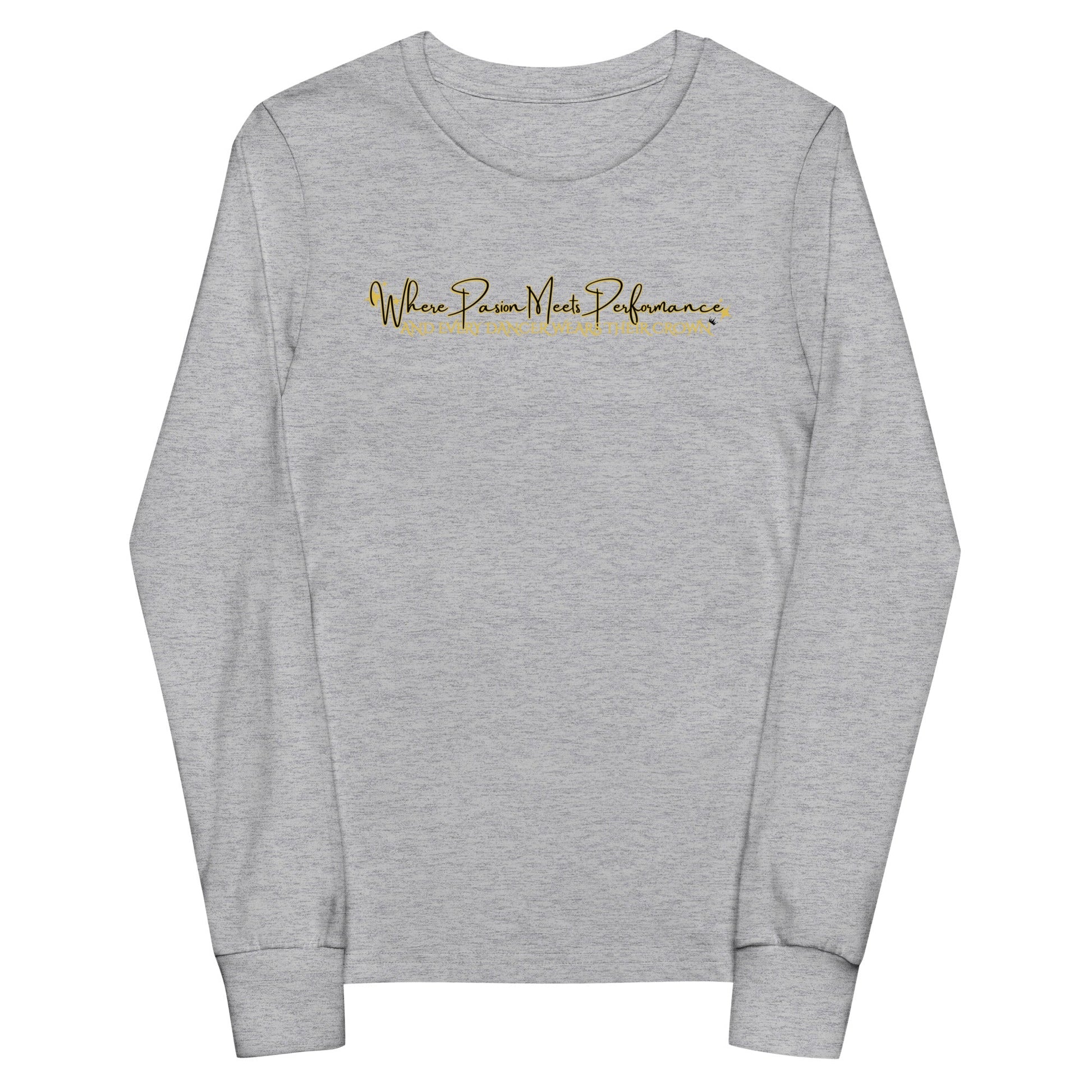 Performance | Youth Long Sleeve T-Shirt | Royal Dance Palace | Alt Logo