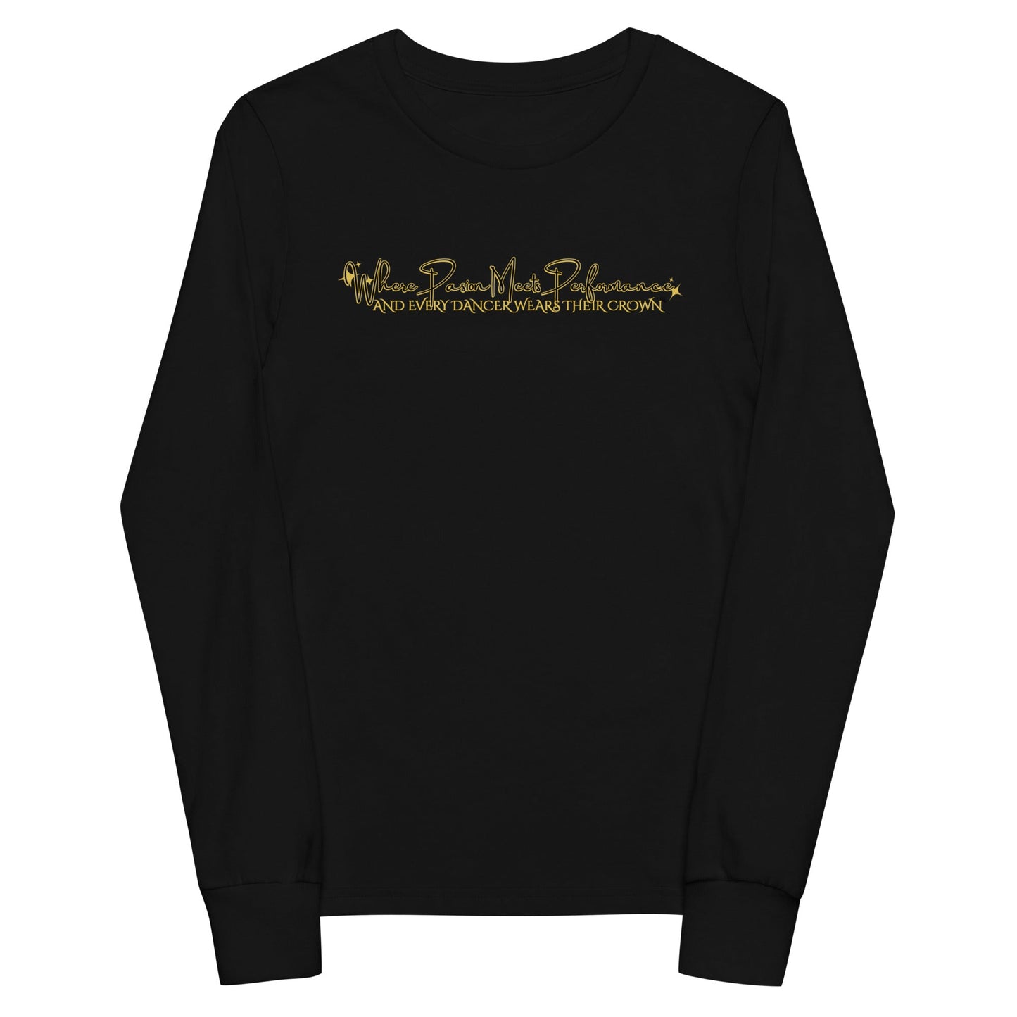 Performance | Youth Long Sleeve T-Shirt | Royal Dance Palace | Alt Logo