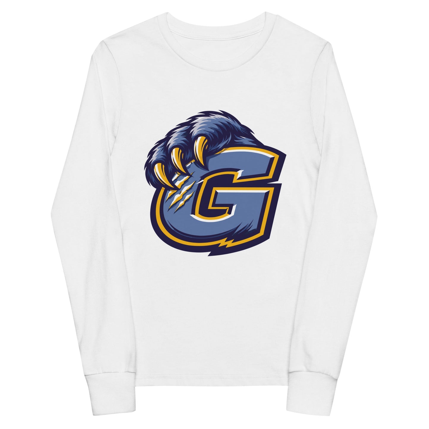 Performance | Youth Long Sleeve T-Shirt | Rutherford County Grizzlies Football | G Logo