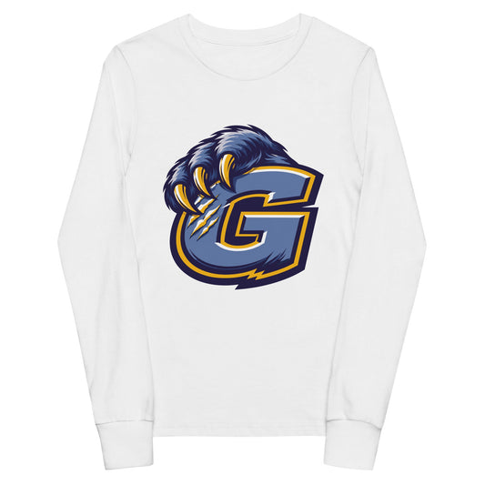 Performance | Youth Long Sleeve T-Shirt | Rutherford County Grizzlies Football | G Logo