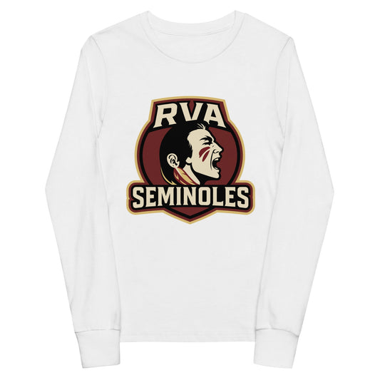 Performance | Youth Long Sleeve T-Shirt | RVA Seminoles | Mascot Logo