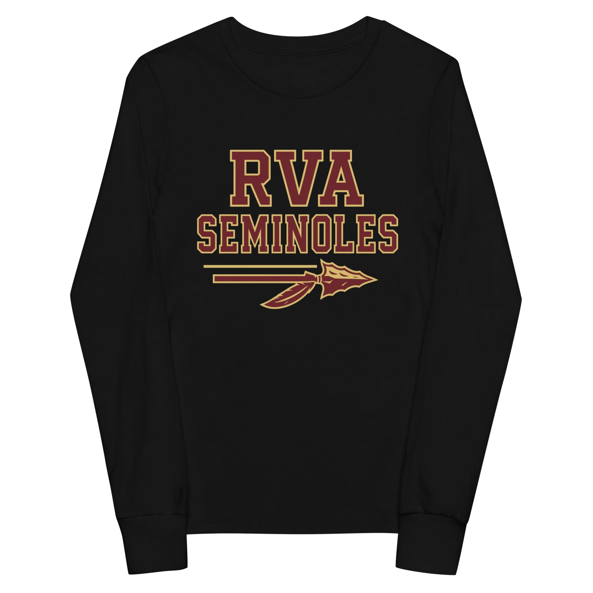 Performance | Youth Long Sleeve T-Shirt | RVA Seminoles | Script Logo