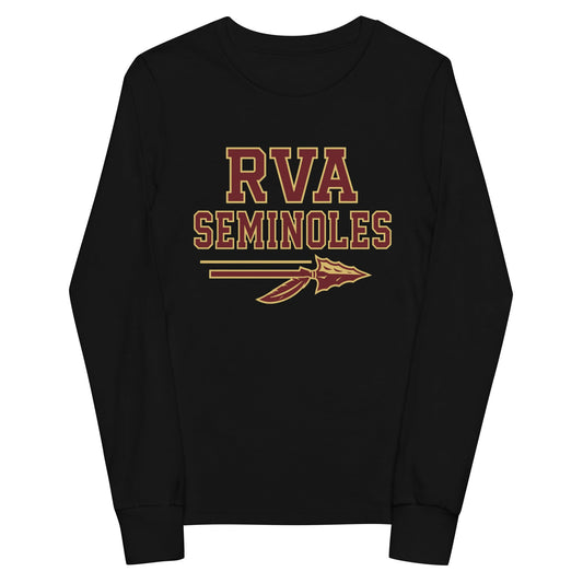 Performance | Youth Long Sleeve T-Shirt | RVA Seminoles | Script Logo