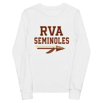 Performance | Youth Long Sleeve T-Shirt | RVA Seminoles | Script Logo