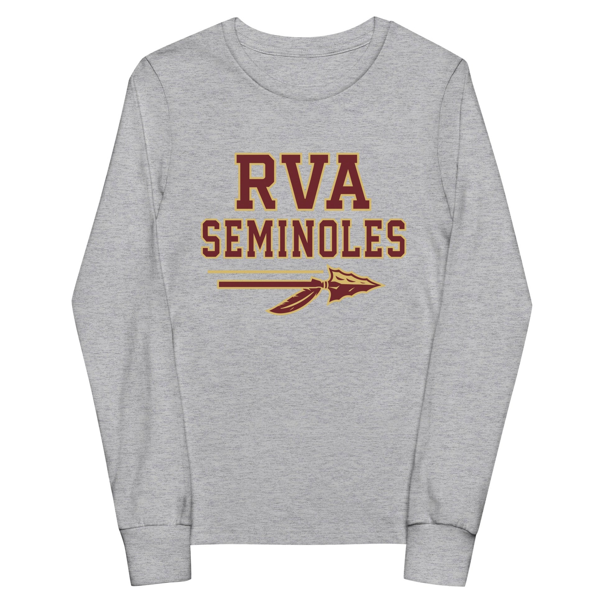 Performance | Youth Long Sleeve T-Shirt | RVA Seminoles | Script Logo