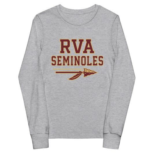 Performance | Youth Long Sleeve T-Shirt | RVA Seminoles | Script Logo