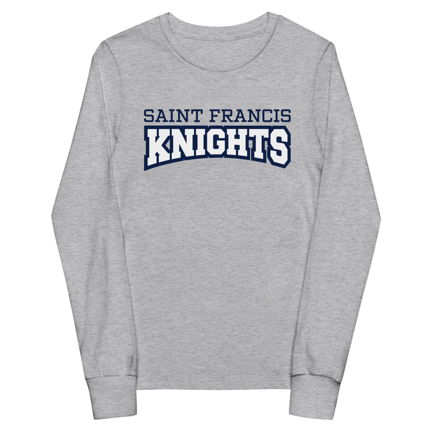 Performance | Youth Long Sleeve T-Shirt | Saint Francis School | Modern Script Logo