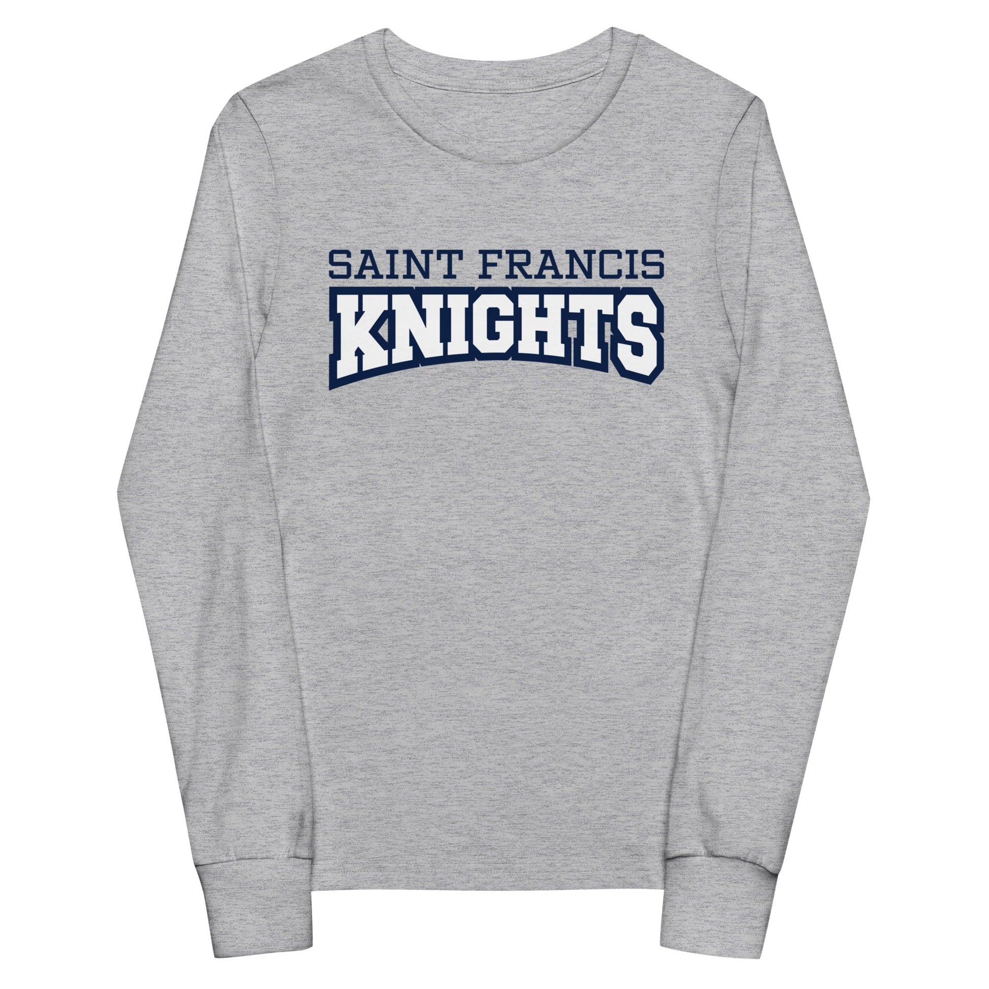 Performance | Youth Long Sleeve T-Shirt | Saint Francis School | Modern Script Logo