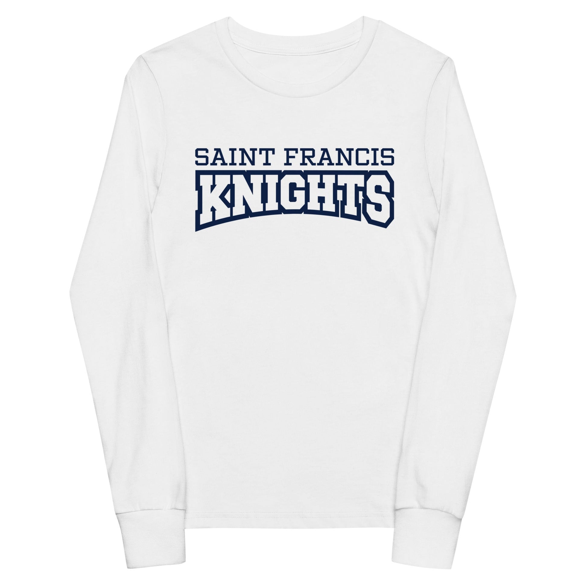 Performance | Youth Long Sleeve T-Shirt | Saint Francis School | Modern Script Logo